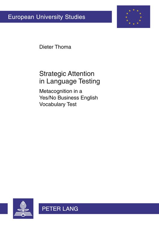 Produktbild: Strategic Attention in Language Testing