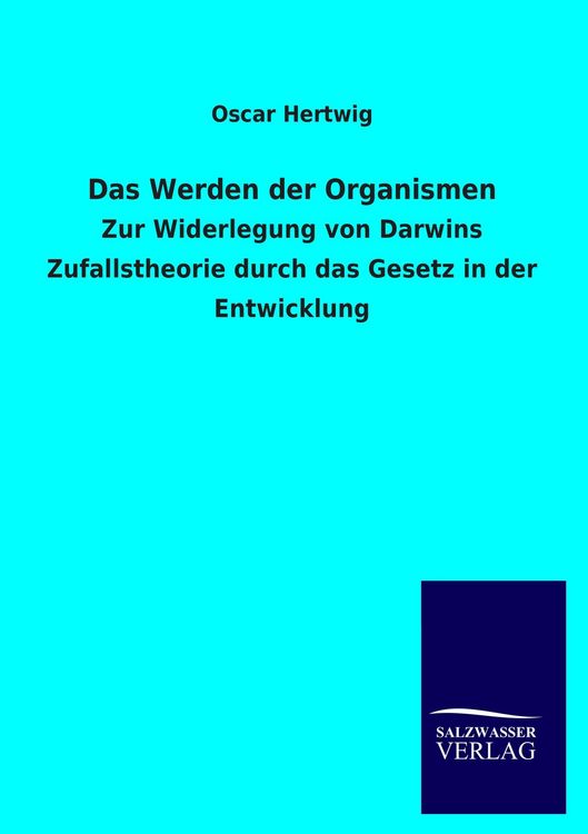 Produktbild: Das Werden der Organismen