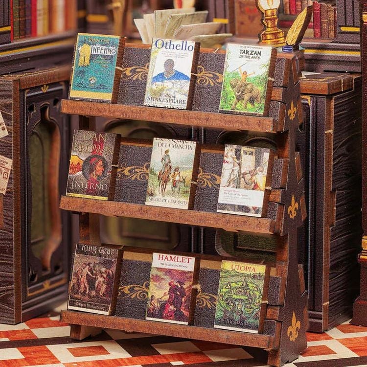 Produktbild: Book Nook DIY B&uuml;cherecke Owl Bookstore