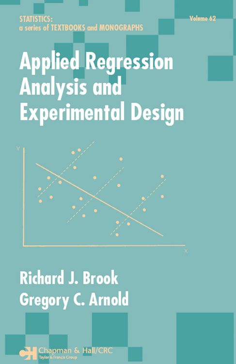 Produktbild: Applied Regression Analysis and Experimental Design