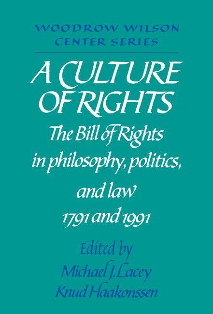 Produktbild: A Culture of Rights
