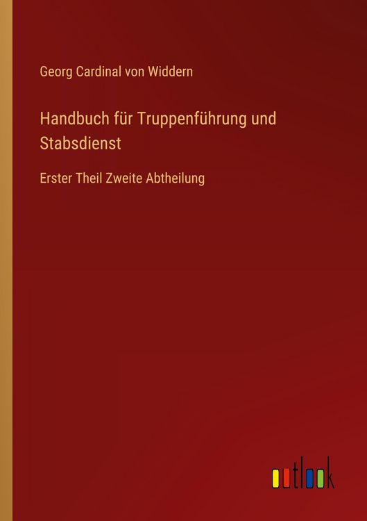 Produktbild: Handbuch f&uuml;r Truppenf&uuml;hrung und Stabsdienst