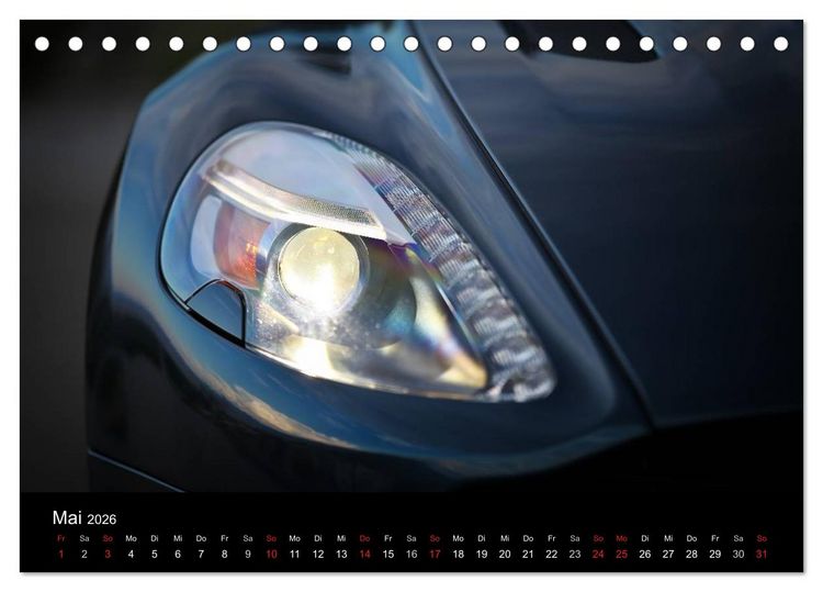 Produktbild: Aston Martin Vanquish Volante (Tischkalender 2026 DIN A5 quer), CALVENDO Monatskalender
