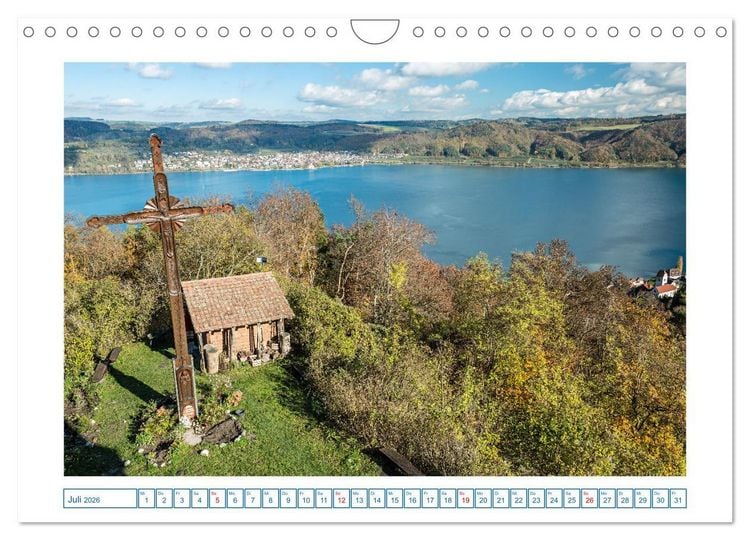 Produktbild: Bodman - sch&ouml;ner kleiner Ort direkt am Bodensee (Wandkalender 2026 DIN A4 quer), CALVENDO Monatskalender