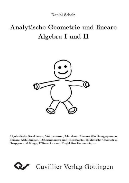 Produktbild: Analytische Geometrie und lineare Algebra I und II