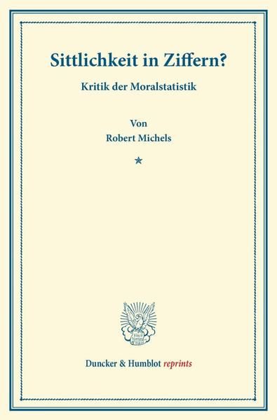 Produktbild: Sittlichkeit in Ziffern?