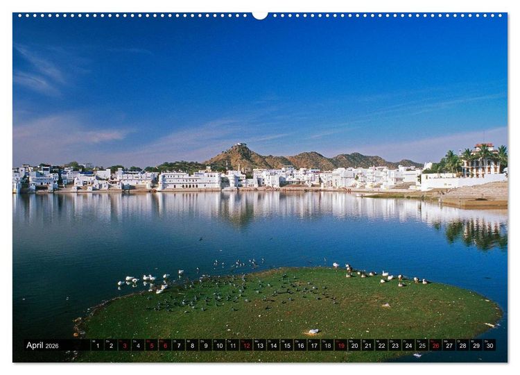 Produktbild: Exotisches Indien (hochwertiger Premium Wandkalender 2026 DIN A2 quer), Kunstdruck in Hochglanz