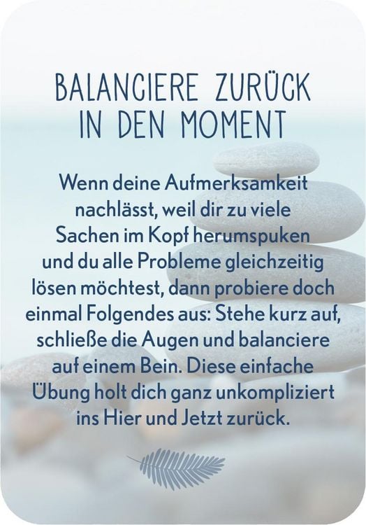 Produktbild: Achtsamkeit f&uuml;rs B&uuml;ro
