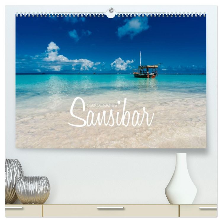 Produktbild: Inselparadies Sansibar (hochwertiger Premium Wandkalender 2026 DIN A2 quer), Kunstdruck in Hochglanz