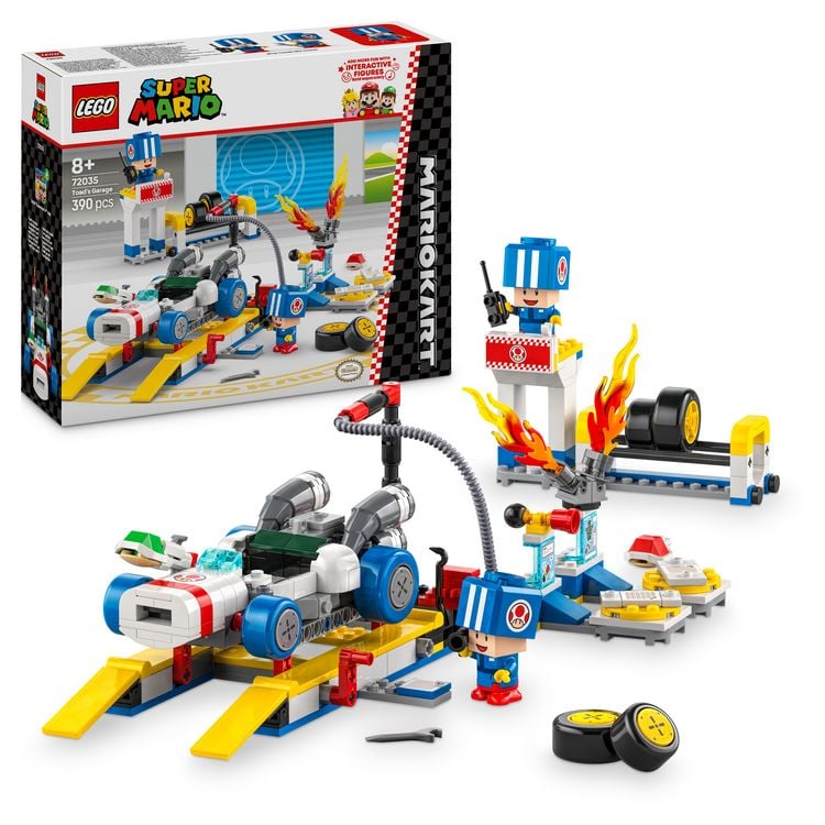 Produktbild: LEGO Super Mario: Mario Kart &ndash; Toads Werkstatt, Nintendo Spielzeug 72035