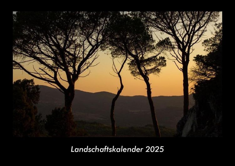 Produktbild: Landschaftskalender 2025 Fotokalender DIN A3