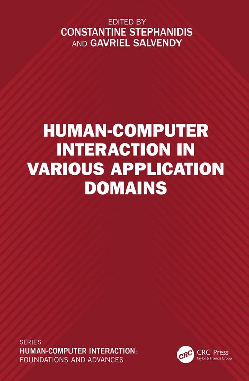 Produktbild: Human-Computer Interaction in Various Application Domains