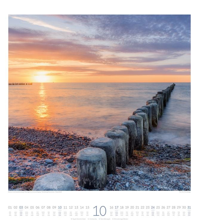 Produktbild: Meeresstille Kalender 2027