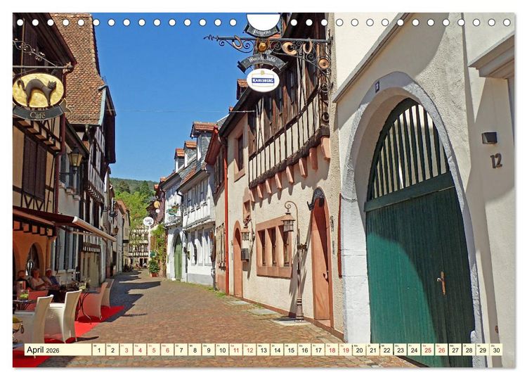 Produktbild: Gru&szlig; aus Neustadt an der Weinstra&szlig;e (Wandkalender 2026 DIN A4 quer), CALVENDO Monatskalender