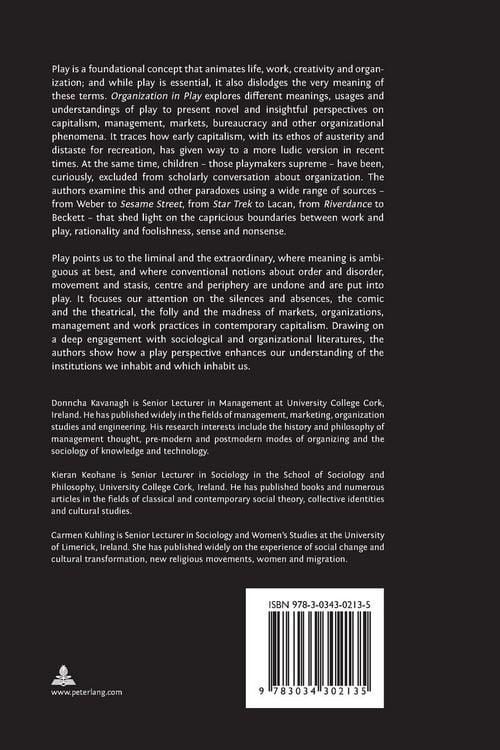 Produktbild: Organization in Play