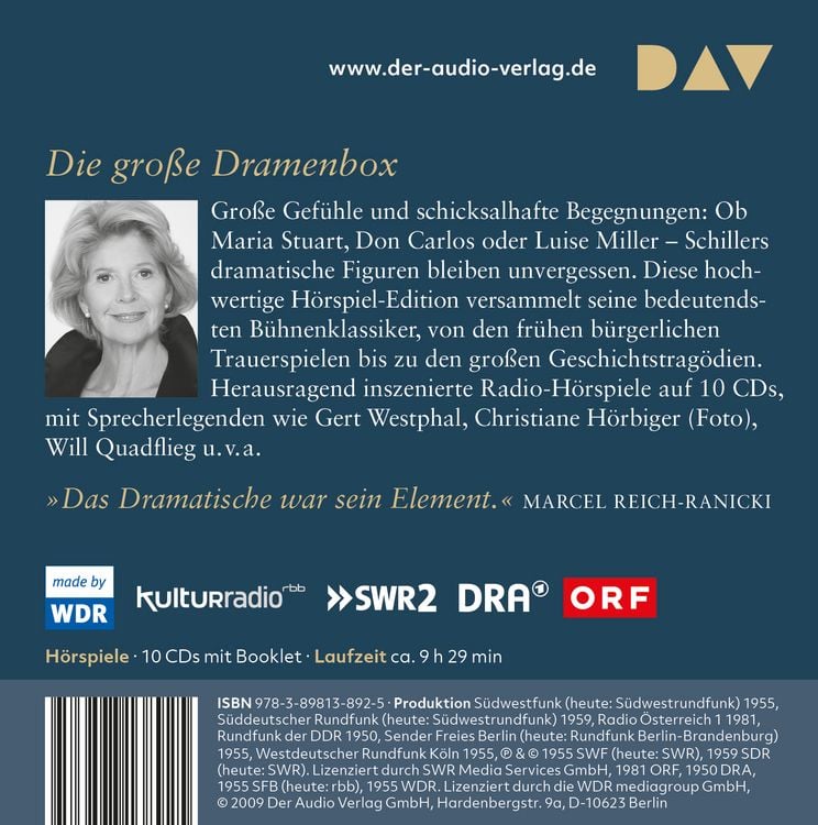 Produktbild: Dramen. Maria Stuart, Don Carlos, Wilhelm Tell u.v.a.