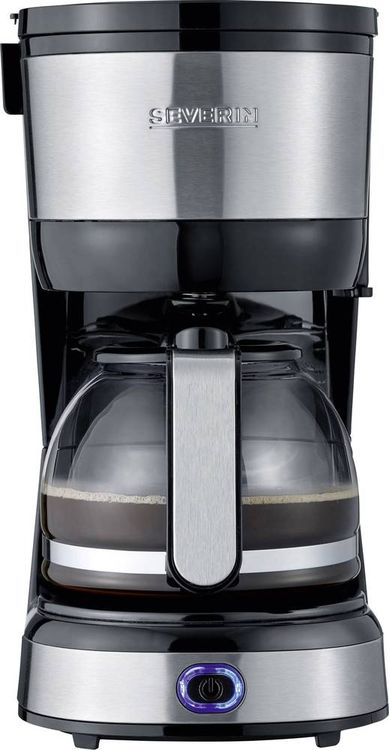 Severin KA 4808 Kaffeemaschine Schwarz Fassungsvermögen Tassen=4