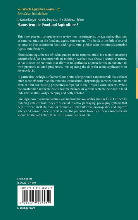 Produktbild: Nanoscience in Food and Agriculture 5