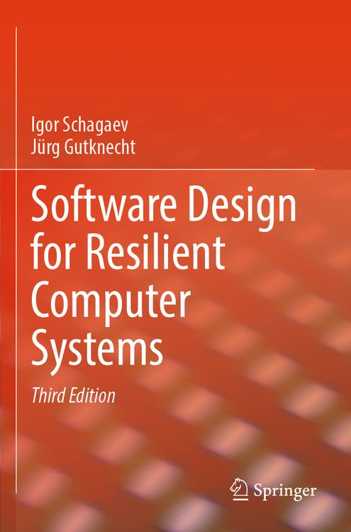 Produktbild: Software Design for Resilient Computer Systems