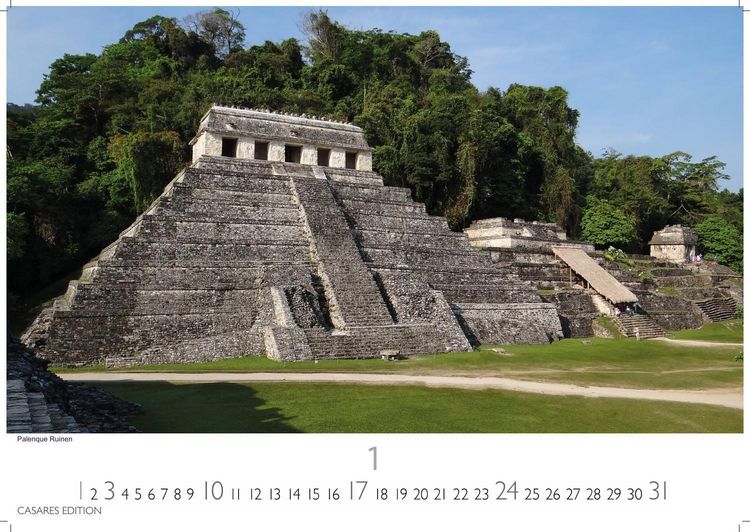 Produktbild: Mexico Kalender 2027 &ndash; Wandkalender | Fotokalender Nordamerika 24x35cm &ndash; Farbenpr&auml;chtige Motive von Land & Kultur, stimmungsvolle Wanddeko f&uuml;r Zuhause oder B&uuml;ro