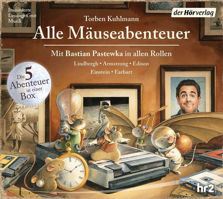 Produktbild: Alle M&auml;useabenteuer: Lindbergh - Armstrong &ndash; Edison &ndash; Einstein &ndash; Earhart
