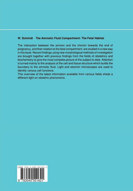 Produktbild: The Amniotic Fluid Compartment: The Fetal Habitat