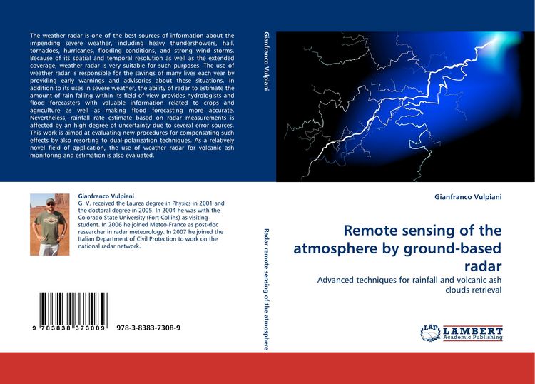 Produktbild: Remote sensing of the atmosphere by ground-based radar