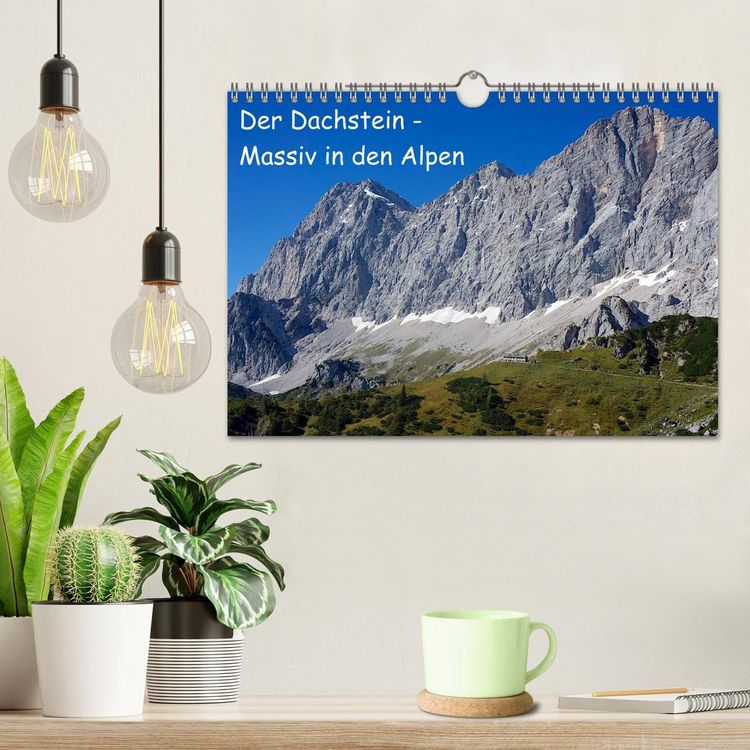 Produktbild: Der Dachstein - Massiv in den Alpen (Wandkalender 2026 DIN A4 quer), CALVENDO Monatskalender