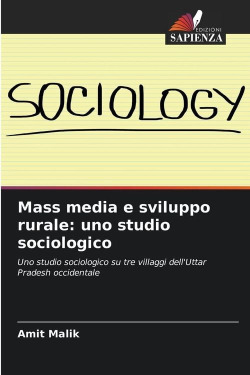 Produktbild: Mass media e sviluppo rurale: uno studio sociologico