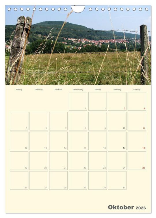 Produktbild: Unterwegs im Elsass &ndash; Terminplaner (Wandkalender 2026 DIN A4 hoch), CALVENDO Monatskalender