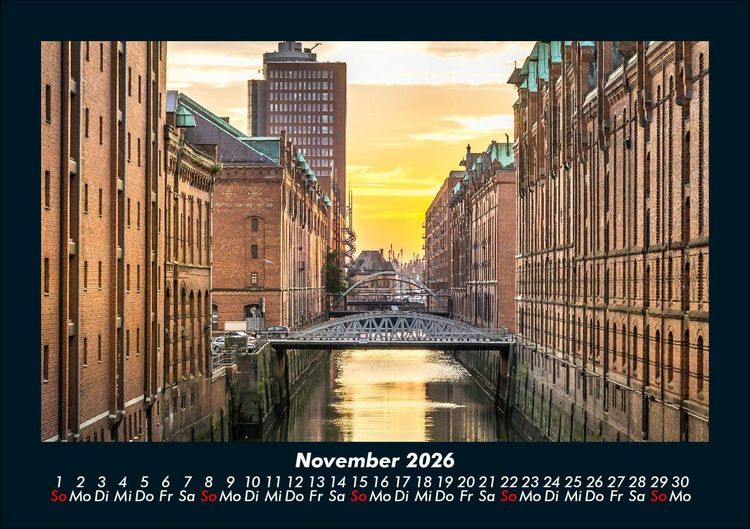 Produktbild: Hamburg 2026 Fotokalender DIN A5