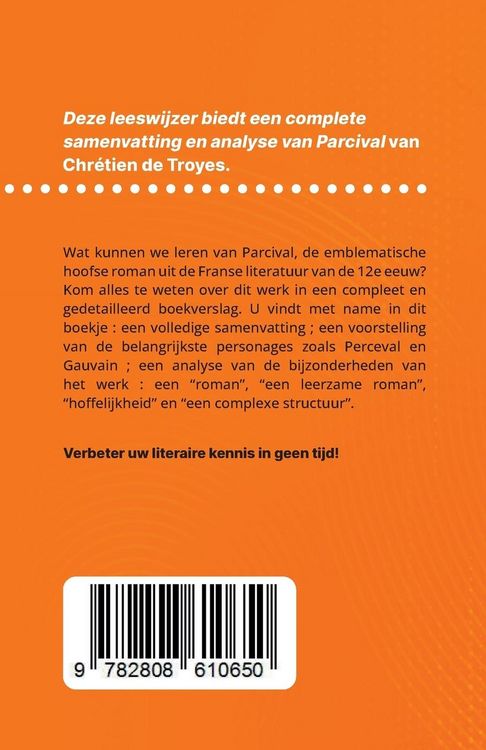 Produktbild: Parcival van Chr&eacute;tien de Troyes (Boekanalyse)