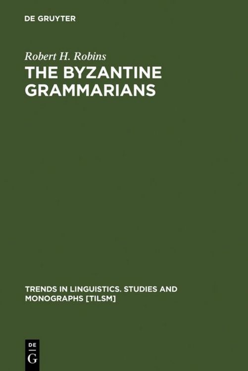Produktbild: The Byzantine Grammarians