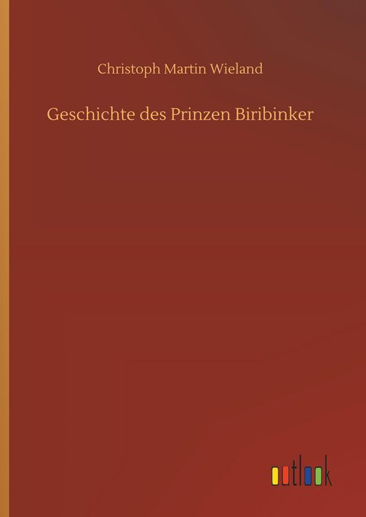 Produktbild: Geschichte des Prinzen Biribinker