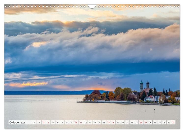 Produktbild: Momente am Bodensee (Wandkalender 2026 DIN A3 quer), CALVENDO Monatskalender