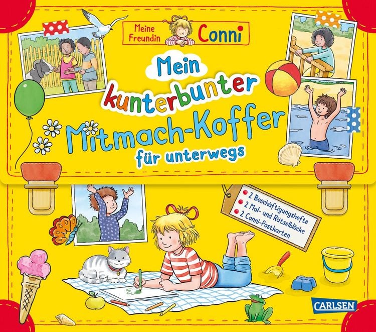 Produktbild: Conni Gelbe Reihe (Besch&auml;ftigungsbuch): Mein kunterbunter Mitmach-Koffer f&uuml;r unterwegs