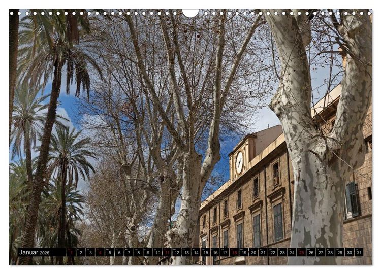 Produktbild: Palermo - Impressionen (Wandkalender 2026 DIN A3 quer), CALVENDO Monatskalender