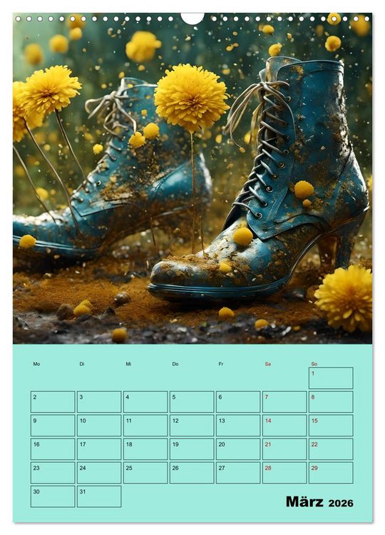 Produktbild: Verzaubert durch High Heels &ndash; Ein Kalender f&uuml;r Schuhliebhaber (Wandkalender 2026 DIN A3 hoch), CALVENDO Monatskalender