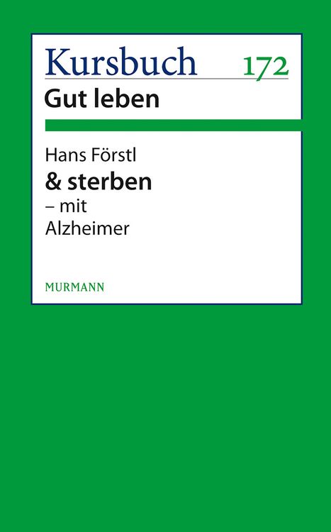 Produktbild: & sterben - mit Alzheimer