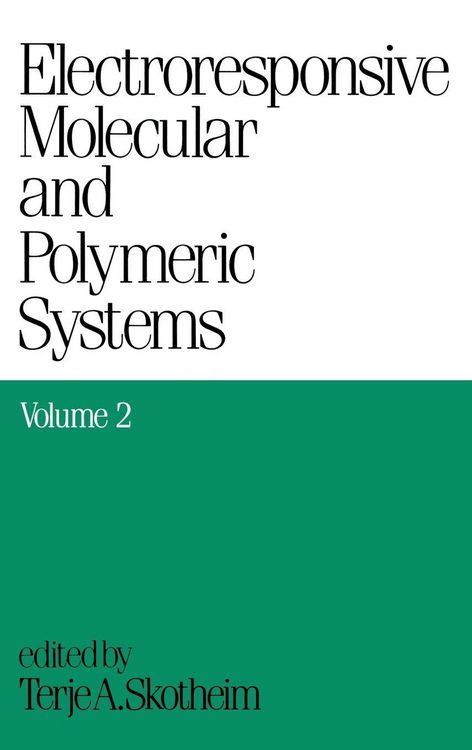 Produktbild: Electroresponsive Molecular and Polymeric Systems