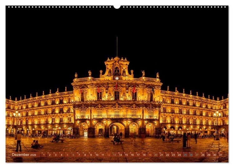 Produktbild: Salamanca - Eine Perle Spaniens (hochwertiger Premium Wandkalender 2026 DIN A2 quer), Kunstdruck in Hochglanz