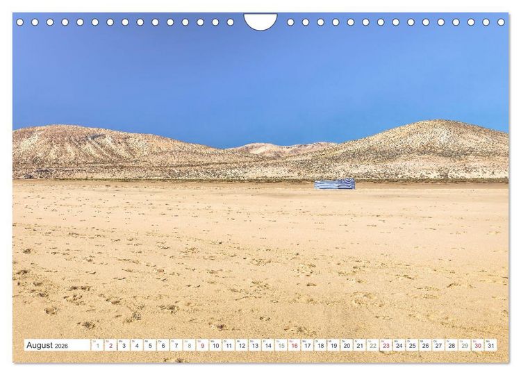 Produktbild: Fuerteventura - W&uuml;stenzauber und Meeresrauschen (Wandkalender 2026 DIN A4 quer), CALVENDO Monatskalender