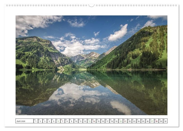 Produktbild: Sommer in den Bergen (hochwertiger Premium Wandkalender 2026 DIN A2 quer), Kunstdruck in Hochglanz