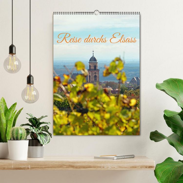 Produktbild: Reise durchs Elsass (Wandkalender 2026 DIN A2 hoch), CALVENDO Monatskalender