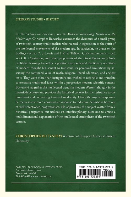 Produktbild: Inklings, the Victorians, and the Moderns