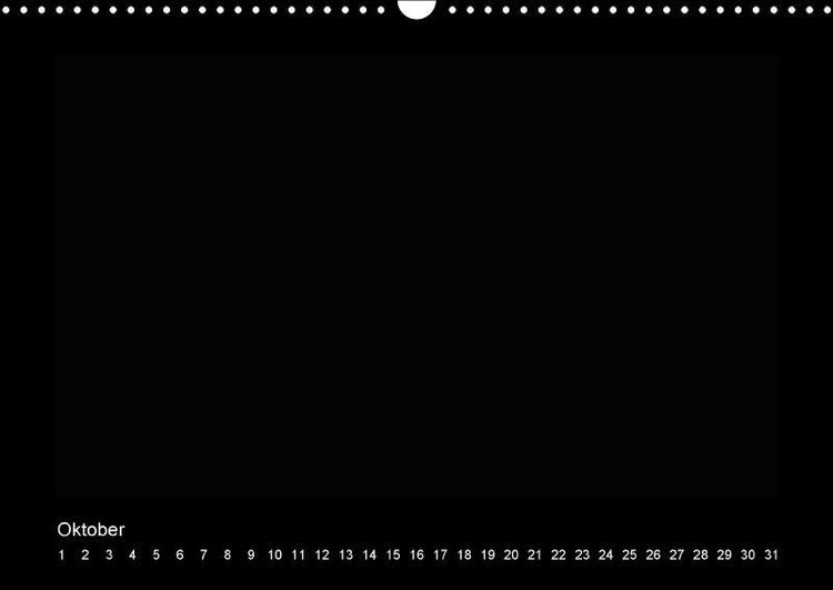 Produktbild: K. A., K: Geburtstags - Bastelkalender - Schwarz (Wandkalen