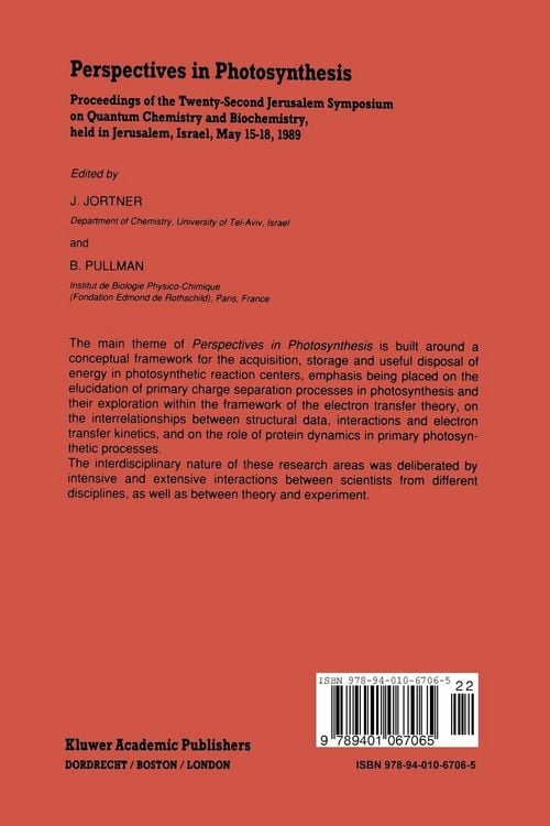 Produktbild: Perspectives in Photosynthesis