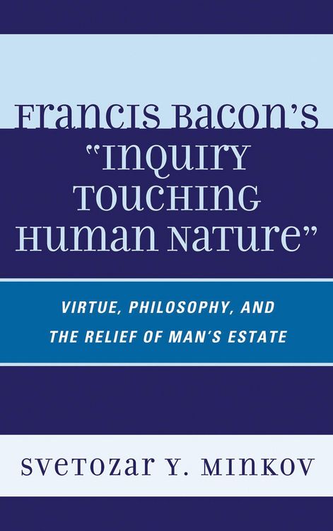 Produktbild: Francis Bacon's Inquiry Touching Human Nature