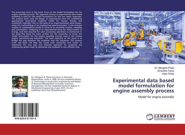 Produktbild: Experimental data based model formulation for engine assembly process
