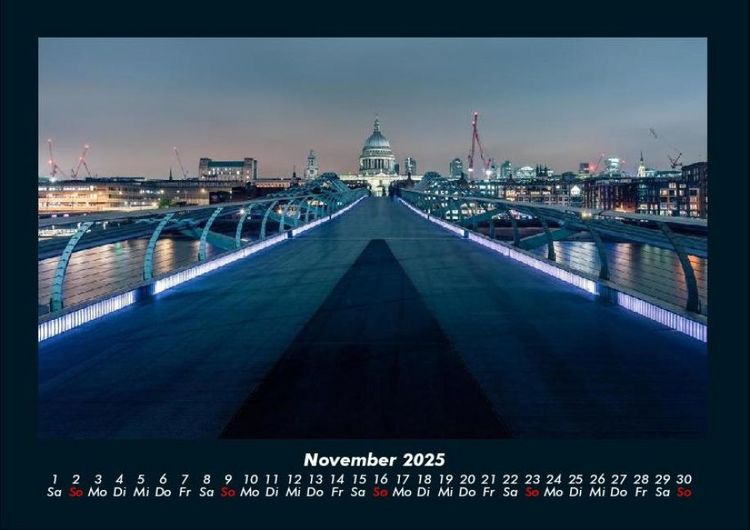 Produktbild: London - Impressionen 2025 Fotokalender DIN A4